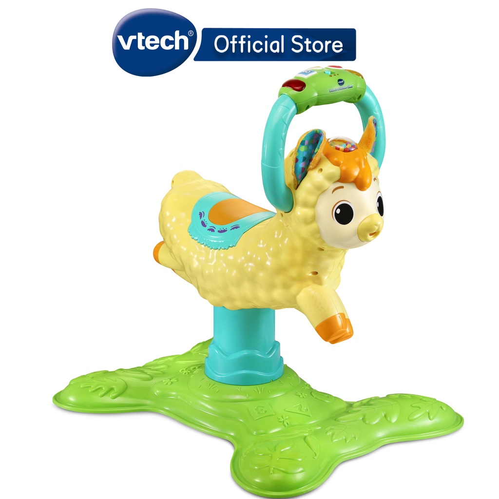 VTech Bounce Discover Llama Baby Bouncer Ride-on Kids Toys Boys Girls 1 ...