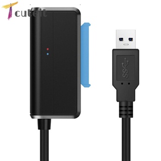 Tcuteit T04 Usb 3.0 To Sata อะแดปเตอร์แปลงสายเคเบิ้ล 2.5/3.5 นิ้ว Hdd Ssd ฮาร์ดดิสก์