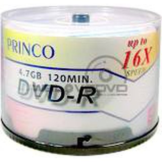 สีขาว Princo DVD-R 16X