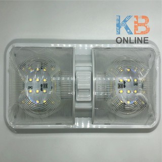 ไฟติดในเรือ LED 12V 6.5W แบบ 2 ดวง/CW LED Lamp Boat 12 V 6.5W  2 bulbs/CW ส่งทั่วไทย