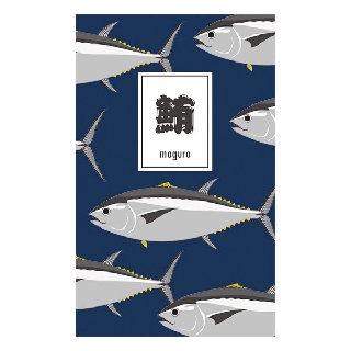 Itoya Fish Notebook Maguro สมุดโน้ตลายปลา Maguro