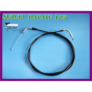 SUZUKI HAYATE125 THROTTLE CABLE "GRADE A"  // สายคันเร่ง ฮายาเต้ สินค้าคุณภาพดี