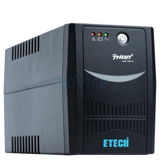 UPS 800VA ETECH THOR By Zircon เครื่องสำรองไฟฟ้า ประกัน 2Y