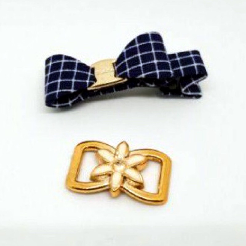 หัวเข็มขัดเล็กสำหรับริบบิ้นแพ็ค 50-100 ชิ้น  สีทอง ตกแต่งห่อเหรียญโปรยทาน เครื่องประดับ อุปกรณ์DIYเค