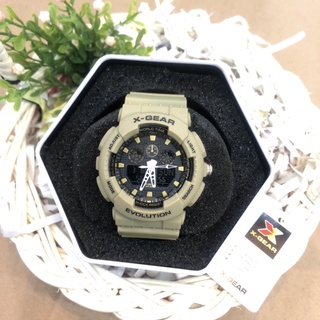 นาฬิกาขื้อมือผู้หญิง X-GEAR watch (เอ็กซ์เกียร์) รุ่น 3697D นาฬิกาข้อมือ สายยางเรซิ่น พร้อมส่งจากไทย มีเก็บเงินปลายทาง