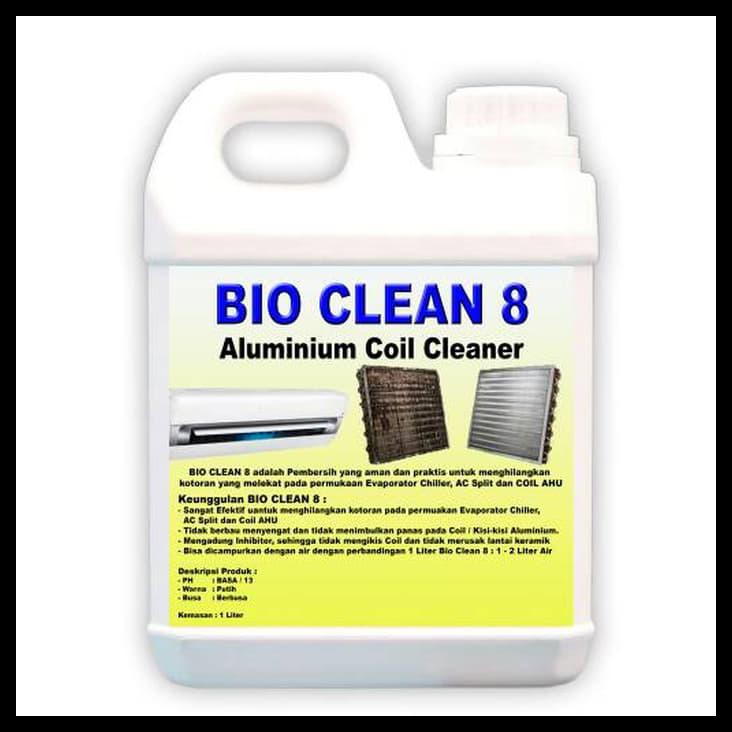 Bio Clean 8 / น้ํายาทําความสะอาดคอยล์อะลูมิเนียม / น้ํายาทําความสะอาด Ac