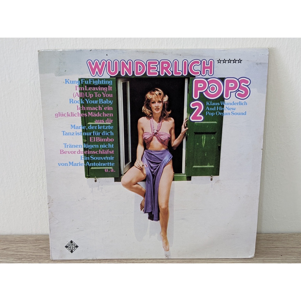 Used Vinyl LP Klaus Wunderlich – Wunderlich Pops 2 (Klaus Wunderlich และเสียง Pop Organ ใหม่ของเขา) 