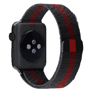 โปรโมชั่น : สายสำหรับ แอปเปิ้ลวอช ซีรี่ย์ 1  2  3  4  5  6  SE ขนาด 38  40 มม. มิลาเนส ลูป For Apple Watch Milanese Loop