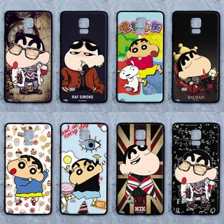 เคส Samsung  Note 4  ลายชินจัง  ขอบนิ่มหลังแข็ง เคสมือถือ เคสโทรศัพท์ Case