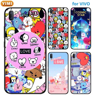 เคส VIVO Y02 Y16 Y02S Y20 Y20S Y20T Y12A Y12S Y20SG Y01 Y15A Y15S Y20I Y21S Y3S T1 T1x Y33T Y21T 5G Y33s Y21 2021 Y12 Y17 Y15 Y11 Y11D Y12i Y19 โทรศัพท์มือถือ ลายการ์ตูนคิตตี สำหรับ