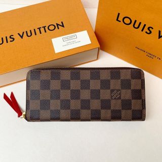 New LV Clemence  Damier red dc20