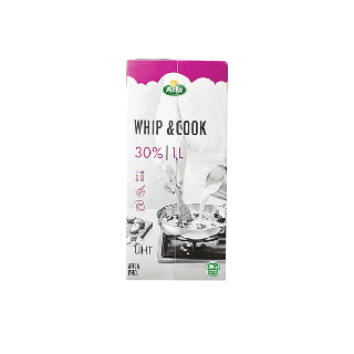 Arla อาร์ลา วิปปิ้งครีม (วิปแอนด์คุ๊ก30%) ขนาด 1 ลิตร