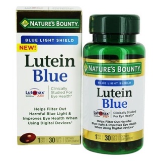 💥pre order💥🇺🇸Natures Bounty Lutein Blue, 30 Softgels