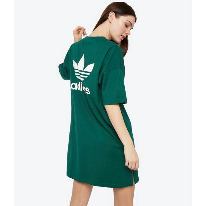 Adidas Original Dress Skirts Womens Midi Skirts  GREEN 2019 NEW Design tshirt DRESSES