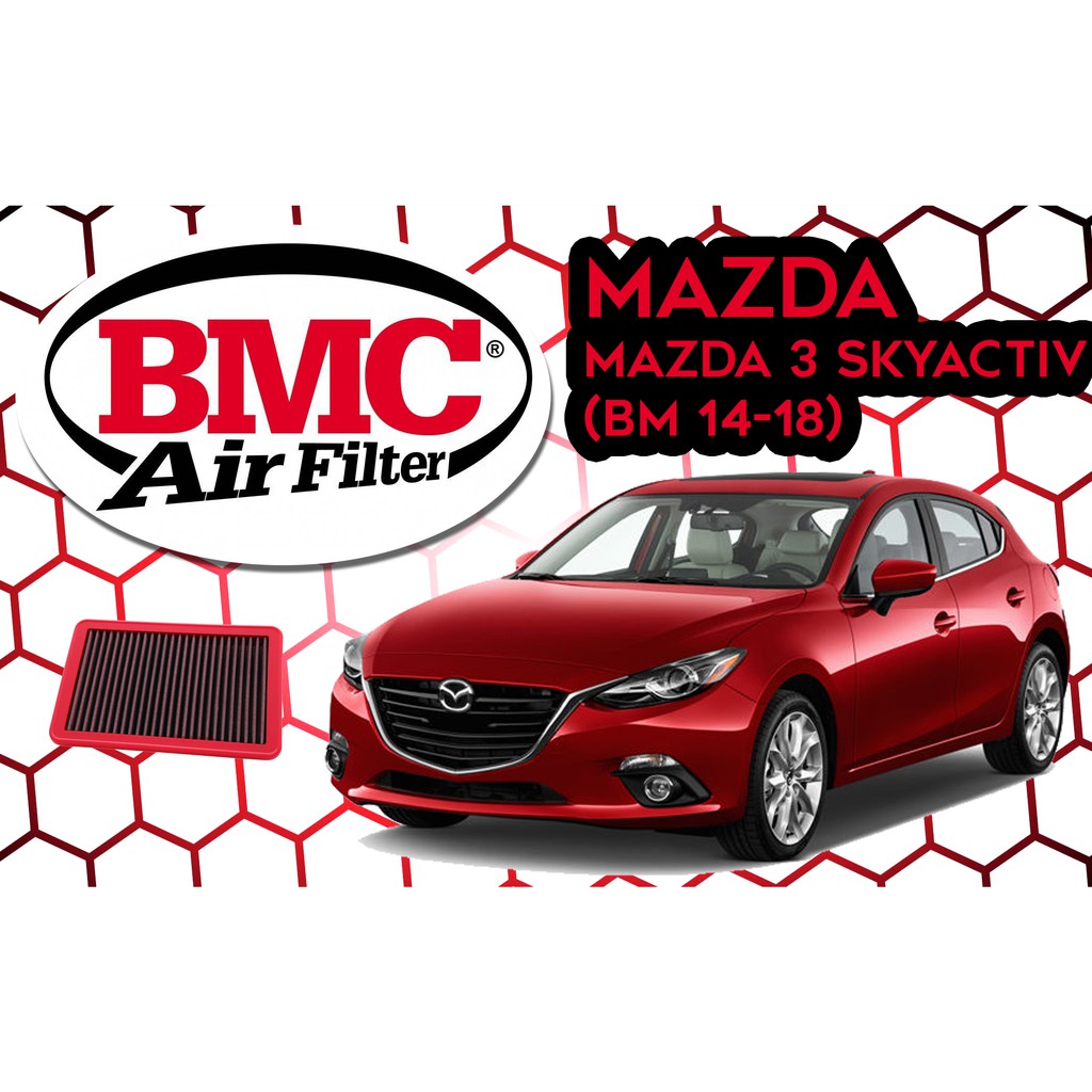 BMC 2013+ Mazda 3 (BM) 2.2L Skyactive-D Replacement Panel Air Filter