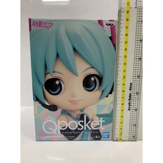 Qposket Hatsune Miku V4X Style (B) แท้ มือ 1