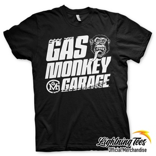 [S-5XL]เสื้อยืด ลายลิงแก๊ส GMG