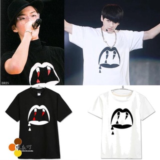 เสื้อยืดแขนสั้น ทรงหลวม พิมพ์ลาย Winner Song Minhao BTS Tian Jungkook สไตล์สตรีท สําหรับผู้ชาย และผู้หญิง