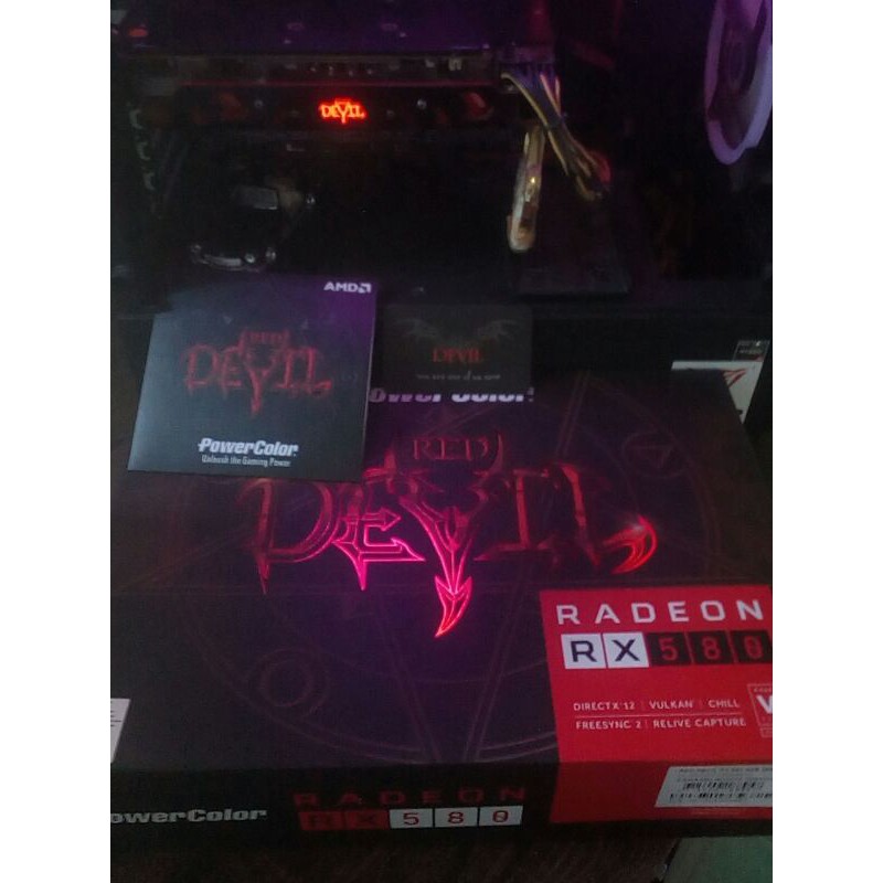 Rx 580 8gb Power cooler Red Devil