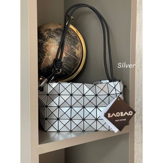 📮@1,590.-(Silver)🔥🔥FASHION WEEK DISCOUNT 7 % +📍 (ส่งฟรี EMS)🔥🔥💯Baobao Issey Miyake Loop Shoulder Bag