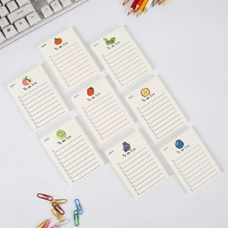 กระดาษโน๊ตลายหมี สุดน่ารัก แบบไม่มีกาวในตัว