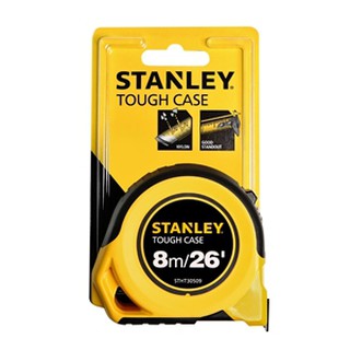 STANLEY (สแตนเล่ย์) STHT30509 ตลับเมตรTOUGH CASE8ม. หุ้มยาง