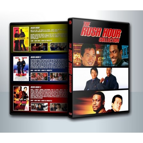 [ DVD Movie มีปก+สกรีนแผ่น-ไม่มีกล่อง ] The Rush Hour Collection คู่ใหญ่ฟัดเต็มสปีด