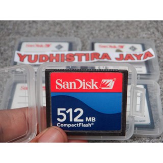 Sandisk การ์ดหน่วยความจําแฟลช 512MB