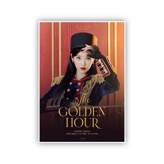 โปสเตอร์คอนเสิร์ต ติดผนัง IU The golden hour