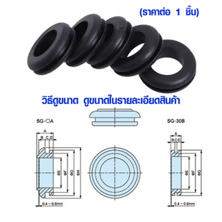 ยางโอริง รุ่นพิเศษ ลูกยางร้อยสายไฟ ยางกันบาดตู้ไฟ โอริงยาง โอริง แหวนยางโอริง ยางโอริงเล็ก ซีลโอริง O-Ring ยางกันชน SP