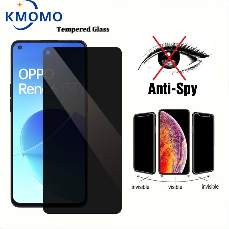 ฟิล์มกระจก เต็มจอ OPPO กันมองกันเสือก Reno 15F 5G 15 15C 14F 14 13F 13 12F 11F 8T 4G 8 Pro 8z 7 7z 6 6z 5 4 3 2z 2F ฟิล์ม กันมองข้าง