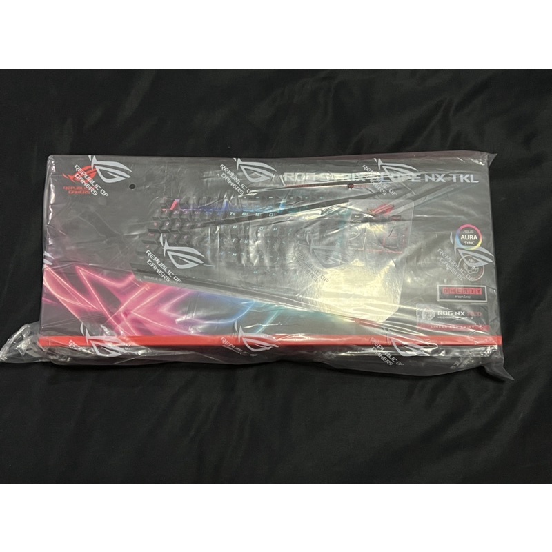 (มือ1 พร้อมส่ง รับประกัน2ปี) ASUS ROG คีย์บอร์ด เกมเมอร์ Strix Scope TH/ENG NX TKL ROG NX RED MECHAN