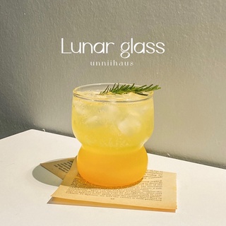 พร้อมส่ง  Lunar Glass แก้วน้ำ สไตล์เกาหลี | unniihaus