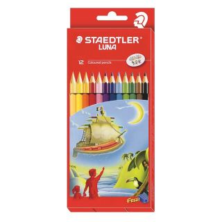 Staedtler 12 สี ดินสอสีไม้สเตทเลอร์ 12 สี 