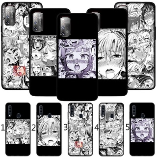 เคสโทรศัพท์มือถือ ซิลิโคนนุ่ม ลายการ์ตูนอะนิเมะ Ahegao Girl น่ารัก 14HE สําหรับ OPPO Reno 5F 5K 5 4 3 2Z 2F 2 Lite