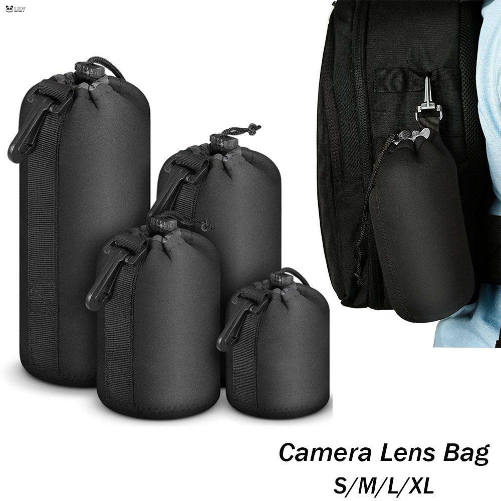 LILY Neoprene DSLR Lens Barrel Case Waterproof Camera Pouch Camera Lens