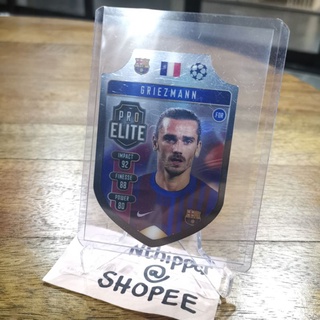 ขาย การ์ด Topps Match Attax 2021-22 Elite chrome shield SH15 SH 15 Antoine Griezmann Barcelona ฟุตบอล การ์ดนักฟุตบอล