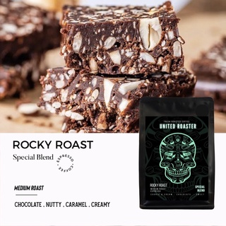 กาแฟคั่วกลาง Rocky Roast [ Medium Roast ] Taste l Cocoa , Chocolate , Nutty , Caramel  (250กรัม , 500กรัม , 1กิโล)