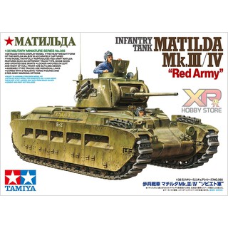 [Tamiya] 1/35 : Infantry Tank Matilda Mk.III/IV "Red Army" (TA 35355)