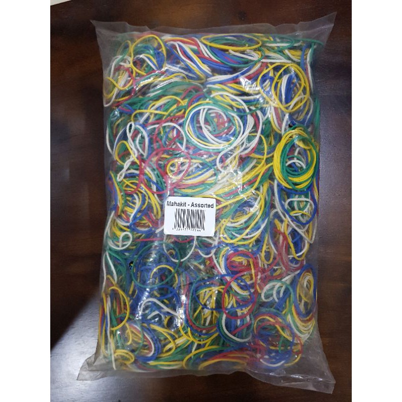 ยางรัดคุณภาพสูง/ Getah colour Elastik 1 KG @ 200gram