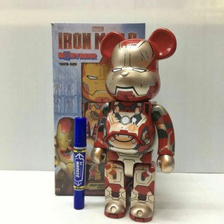 แบร์บริค Bearbrick IRON MAN 3 แบร์บริคไอร่อนแมน