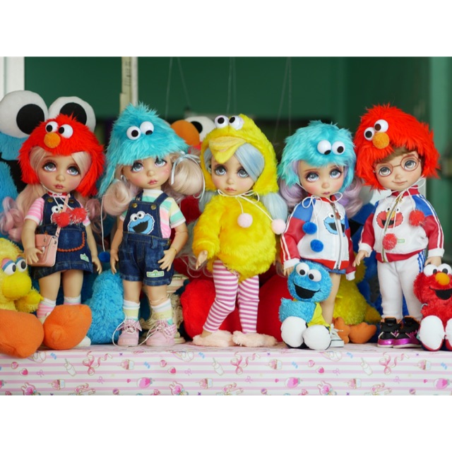 Disney Animator doll set ชุด เอลโม่