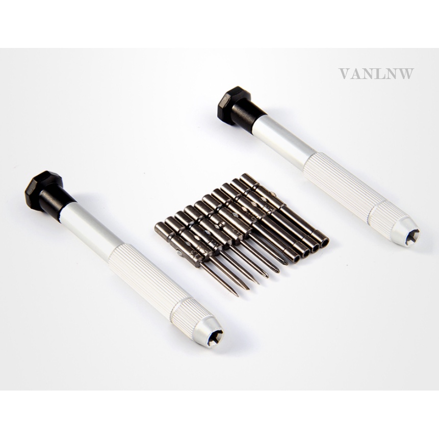 พร้อมส่ง ชุดไขควง Precision ไขควงอเนกประสงค์ ไขควงพกพา ไขควงซ่อมแว่นตา ไขควงซ่อมนาฬิกา มีหัวไขควงให้ 10 แบบ จัดส่งKerry