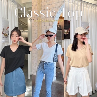 (oversize.summer) เสื้อผ้าร่องใหญ่ - Classic Top 🫧(พร้อมส่ง)