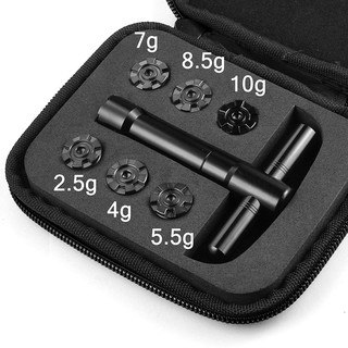 1 ชุดน้ําหนัก (2.5g+4g+5.5g+7g+8.5g+10g) + 1 PC ประแจ +1 PC …