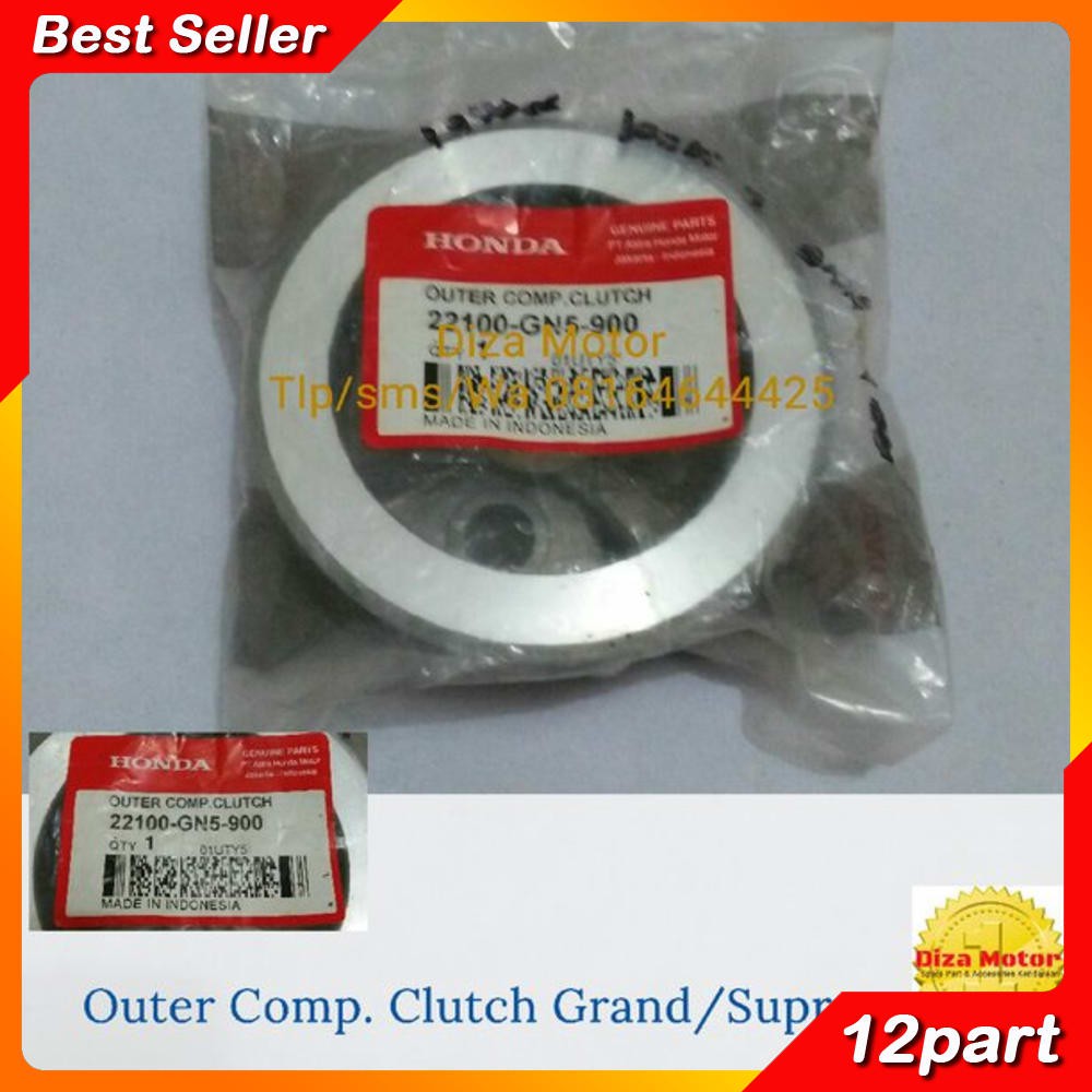 CLUTCH HOUSING OPPONENT FOOT 4 OUTER COMP CLUTCH HONDA GRAND SUPRA X ORIGINAL HQ
