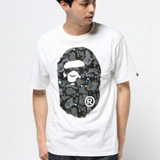 เสื้อยืดพิมพ์ลาย T-shirt bape