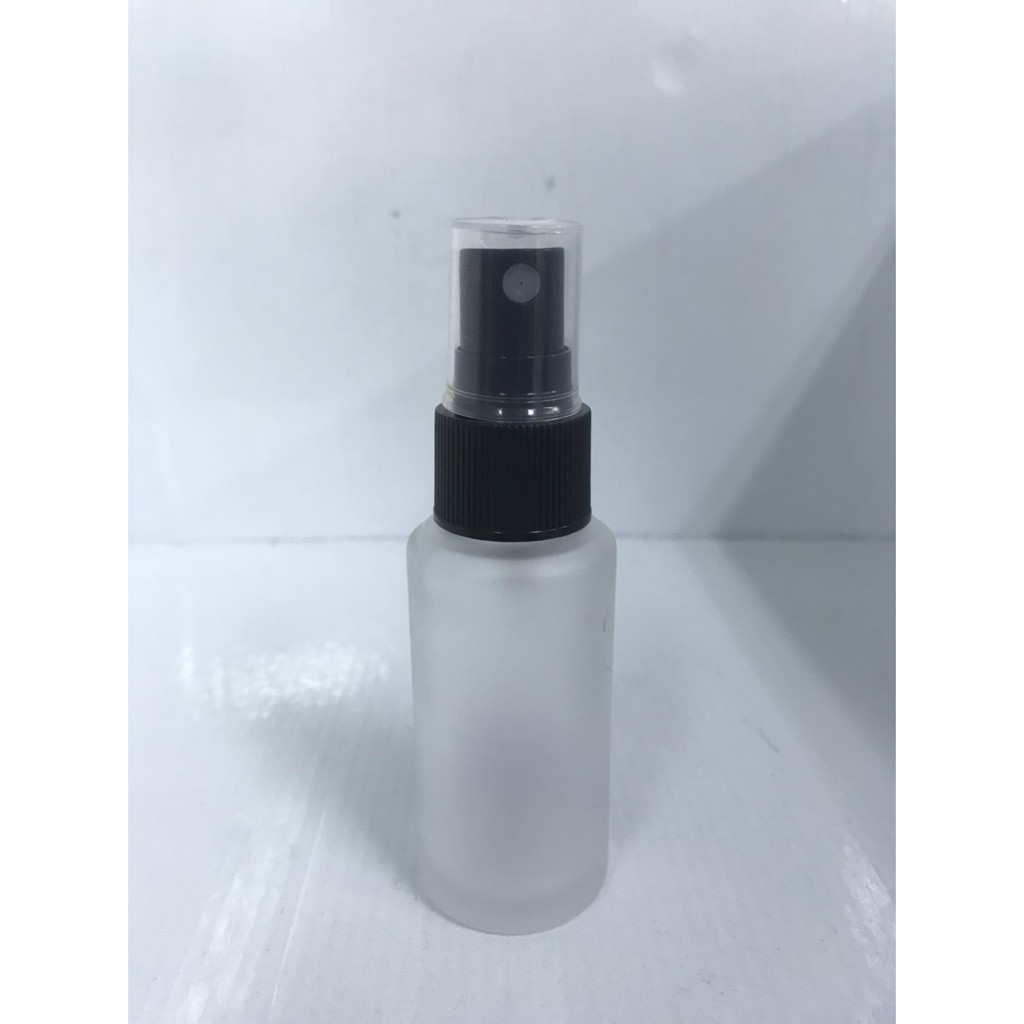 c217-050ml ขวดแก้วขุ่น /z-009 (#20) สีดำฝาใส สีดำฝาครอบใส รหัส1505/30207