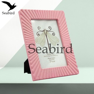 Seabird  กรอบรูป  กรอบรูปขาตั้ง กรอบรูปตั้งโชว์ กรอบรูปสีเทากรอบรูปขนาด 4*6 นิ้ว