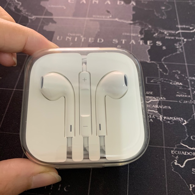 EarPods หูฟัง iPhone ของแท้100 มากับเครื่อง กล่องยังซีน ploy_m74